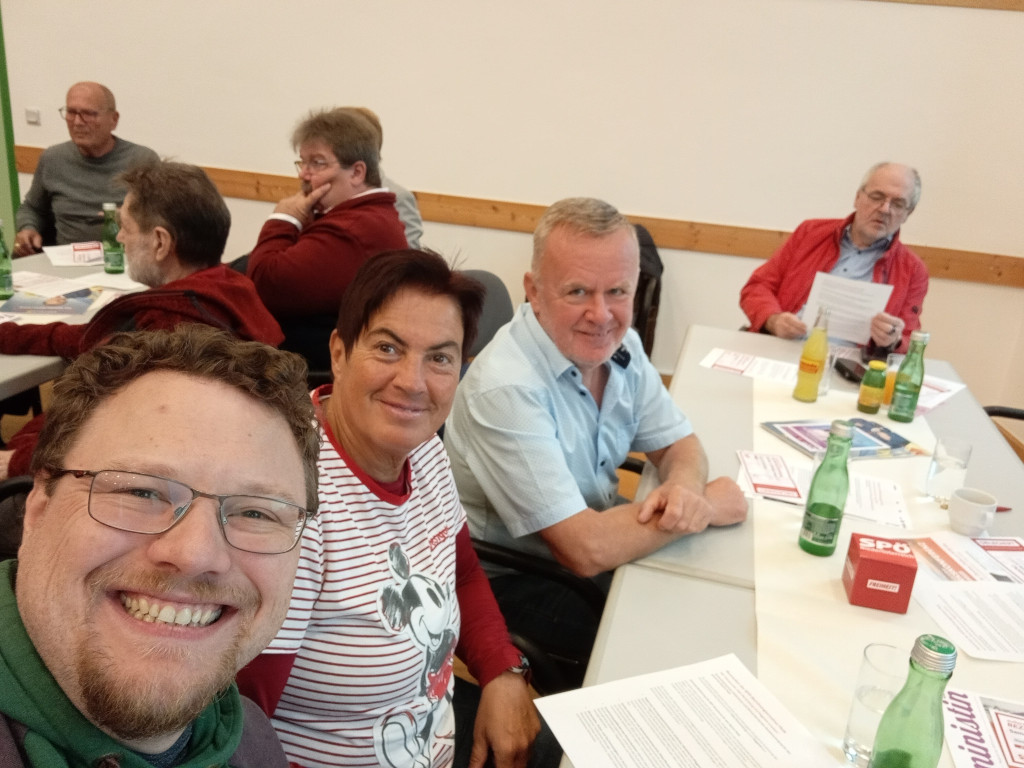 Selfie des Vorstandes der SPÖ Texingtal